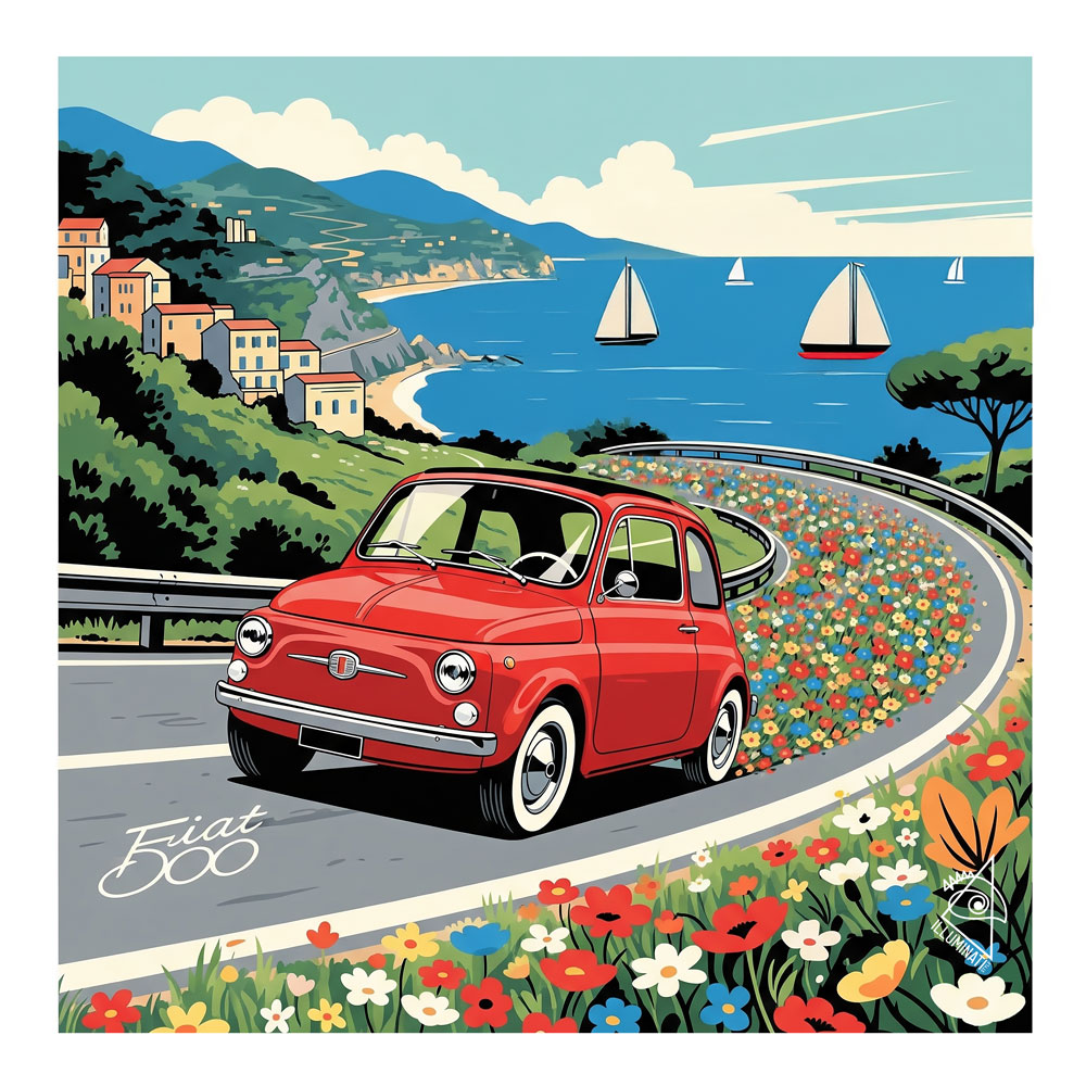 Fiat500_digital art